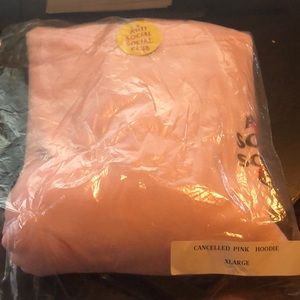 Cancelled Pink Hoodie Size XL